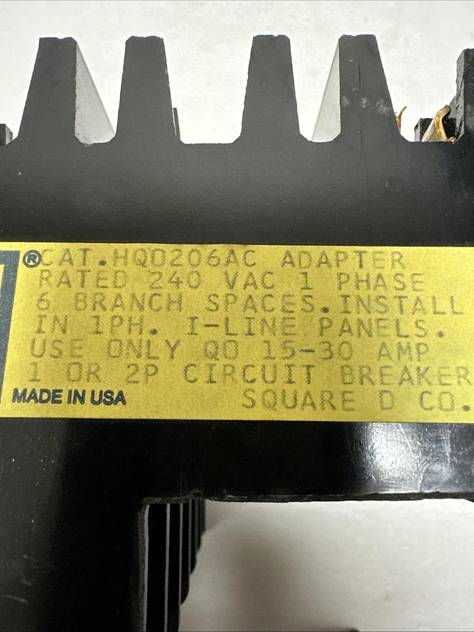 Used Square D,HQ0206AC,Adapter 240VAC