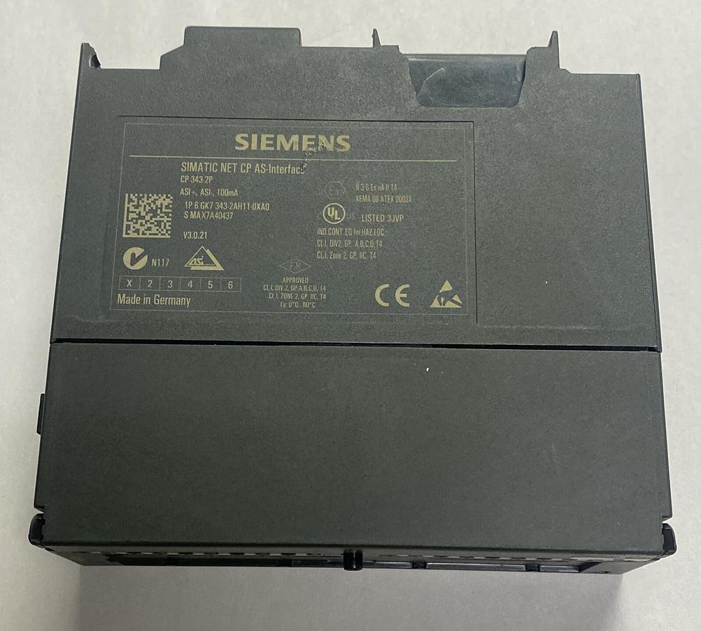 Used SIEMENS,6GK7343-2AH11-0XA0, COMMUNICATIONS PROCESSOR