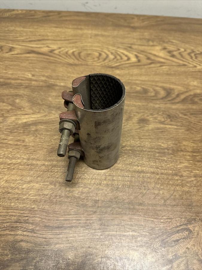 Dresser,E118,2"x6" HandiBand Stainless Steel Repair Clamp