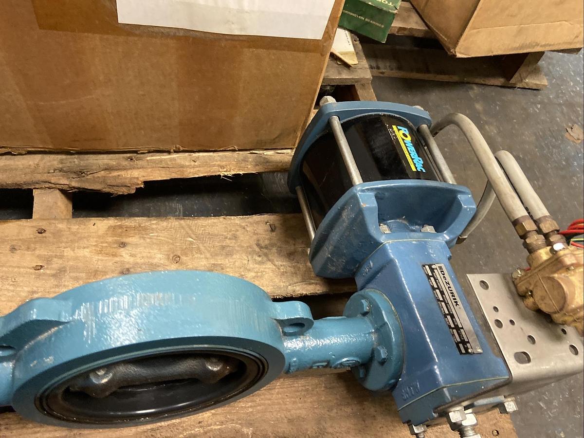 Dezurik,9407459,6 INCH Butterfly Valve with PowerPac Actuator