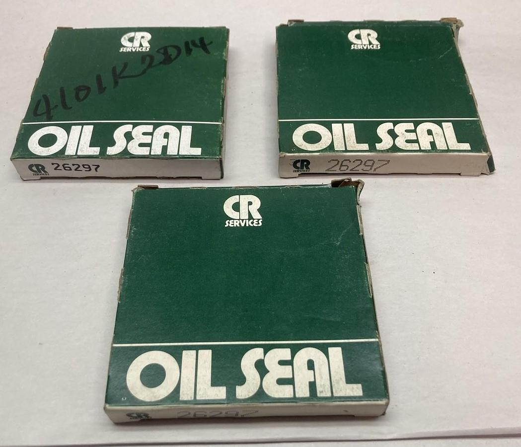 Used CR,26297,Oil Seal LOT OF 3