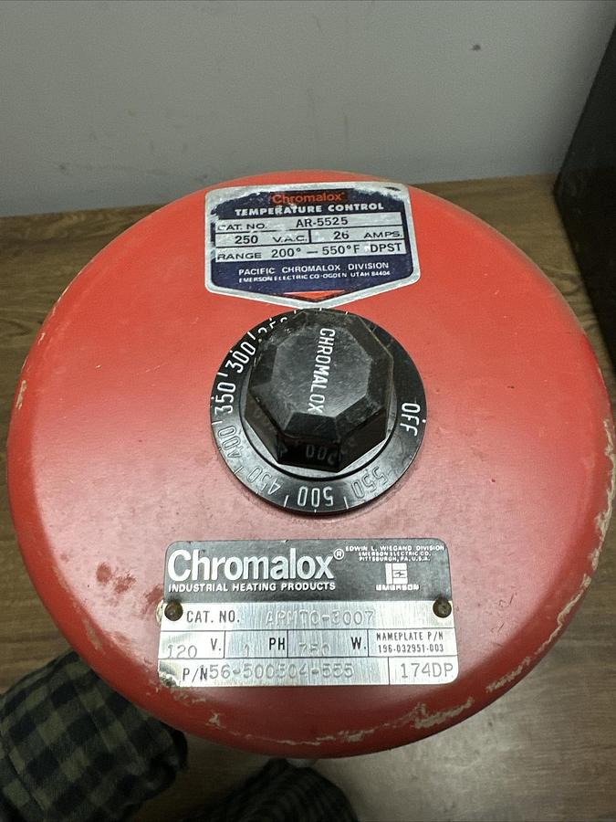 Used Chromalox,ARMTO-3007,w/AR-5525 Temp Control Unit