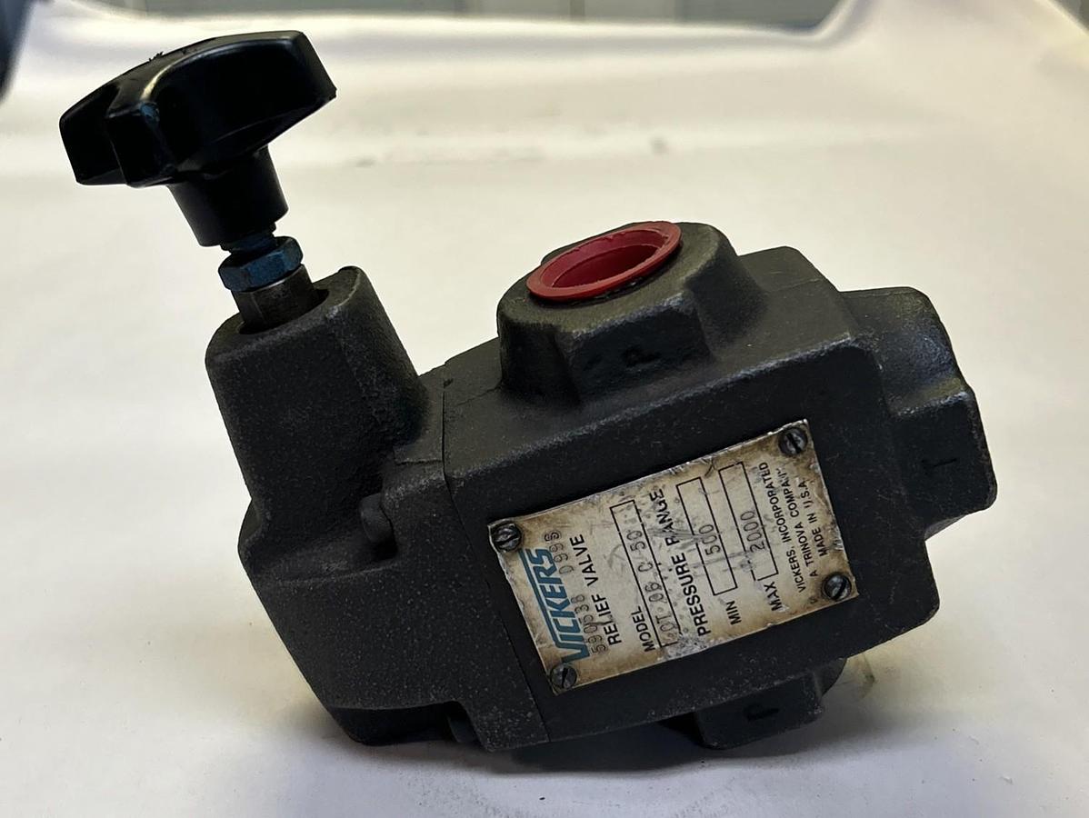 Used VICKERS,CT-06-C-50,RELIEF VALVE