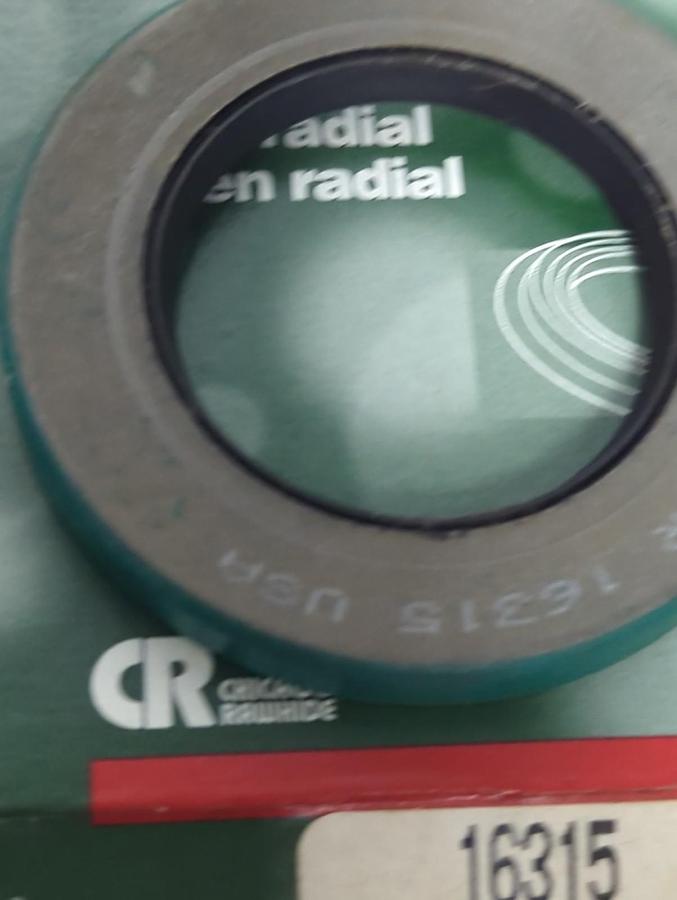 CHICAGO RAWHIDE,16315,OIL SEAL LOT OF 2 NOS