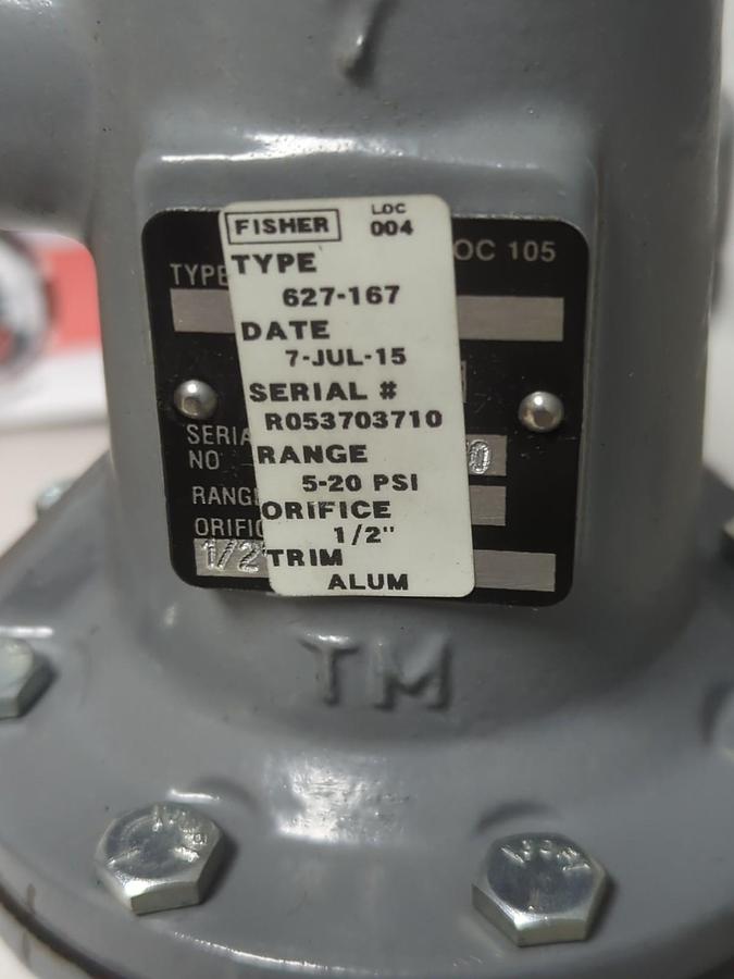 FISHER,627-1217-26921,PRESSURE REDUCING REGULATOR NOS