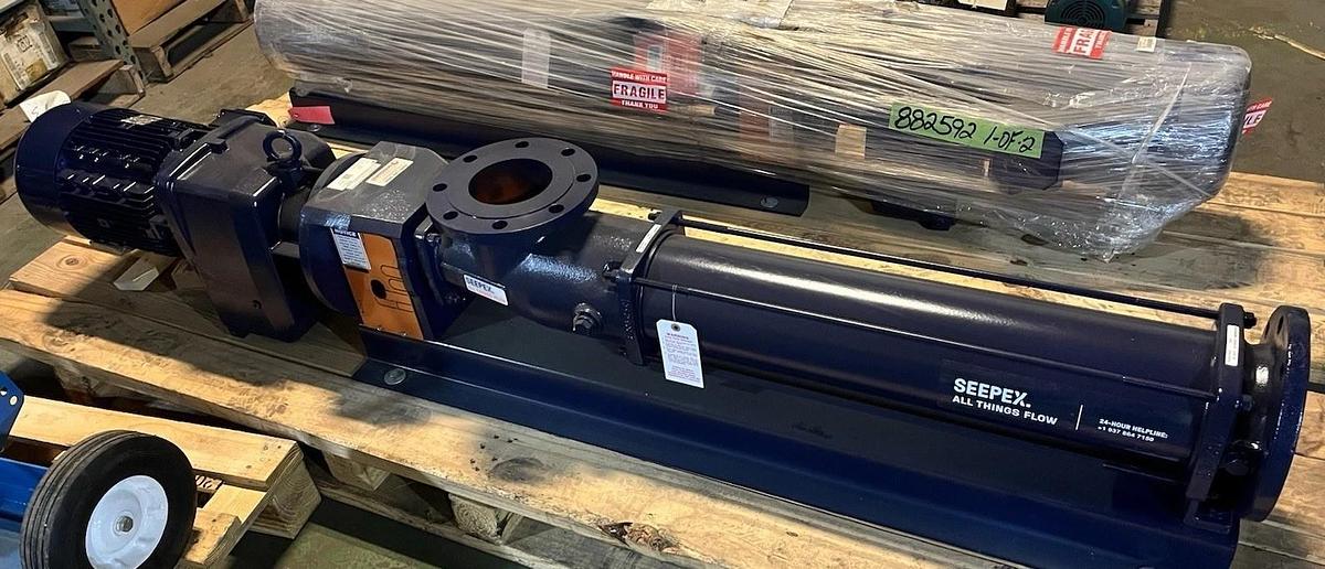 SEEPEX,BN 26-12,PROGRESSIVE CAVITY PUMP 10HP 1765RPM 3PH