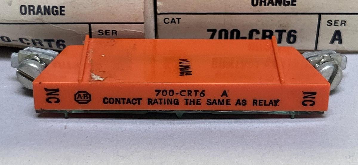 ALLEN BRADLEY,700-CRT6,CONTACT CARTRIDGE LOT OF 4 NOS