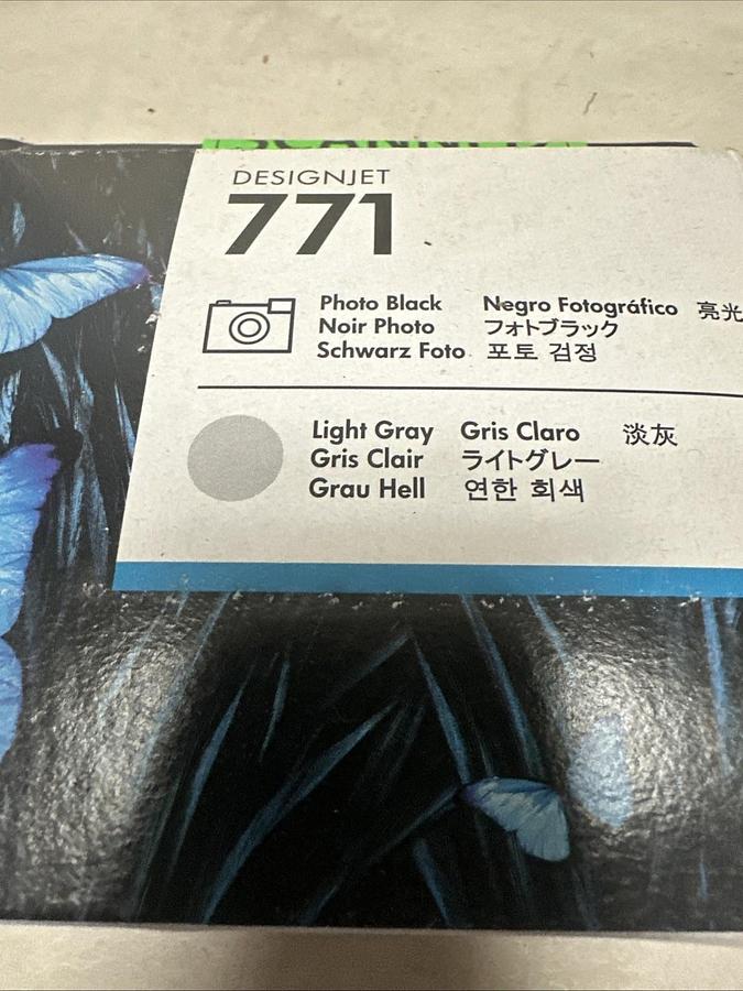 Hewlett Packard,771,Designjet Phot Black/Light Gray  NOS