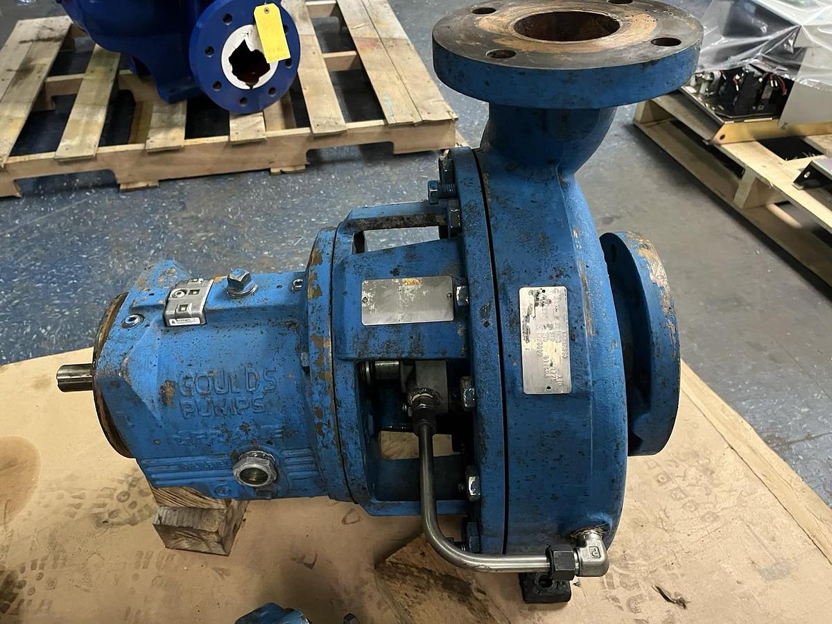 Used GOULDS,3196,MTX CENTRIFUGAL PUMP 3X4X13 IMP DIA 11.50"