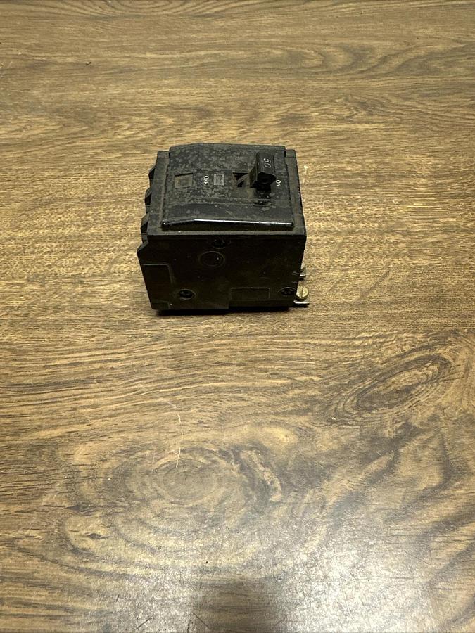 Used Square D,KE-249,3 Pole 50 AMP Circuit Breaker