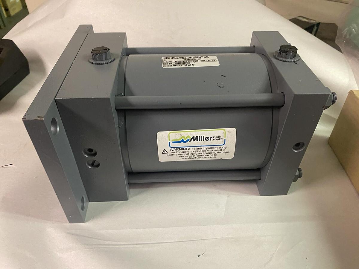MILLER,AV61B4B-5.00-4.500-0,HV SERIES PNEUMATIC AIR CYLINDER 250PSI