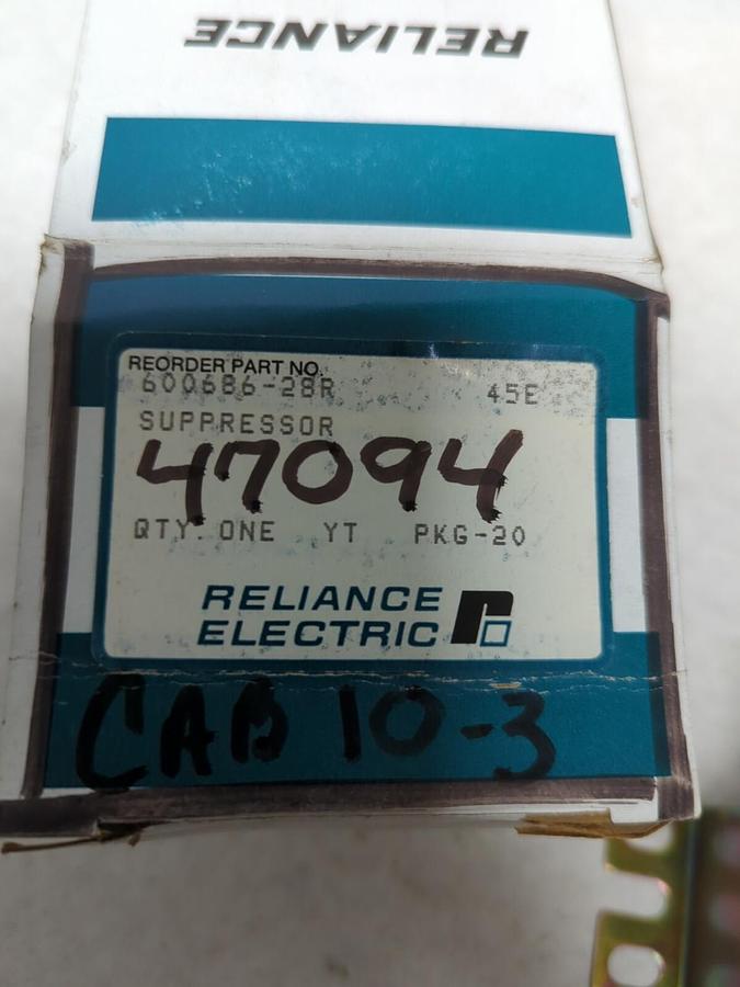 RELIANCE ELECTRIC,600686-2BR,SUPPRESSOR NEW