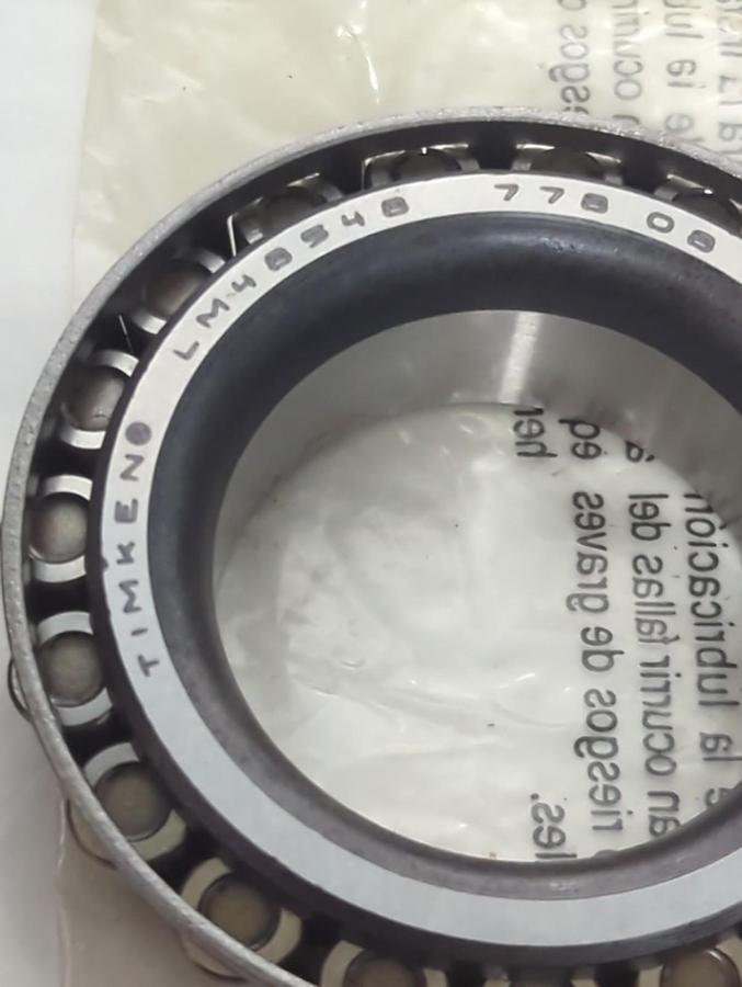 TIMKEN,LM48548,ROLLER BEARING CONE NOS