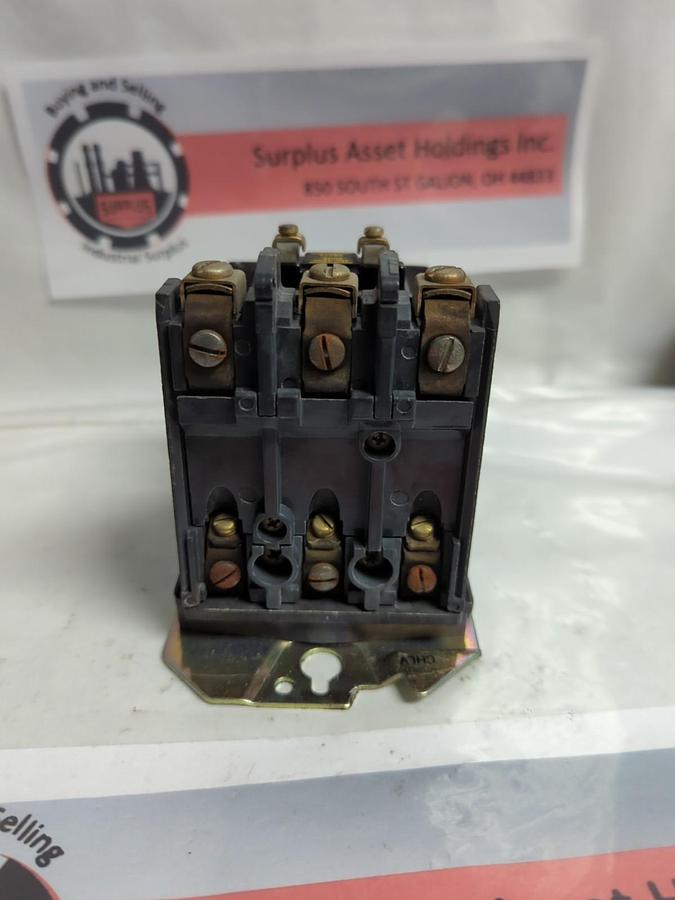 Used ALLEN BRADLEY,500L-BOD93,SIZE 1 LIGHTING CONTACTOR PRE-OWNED