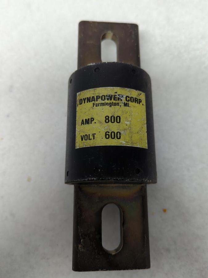 DYNAPOWER CORP.,800 AMP,FUSE 600 V NOS