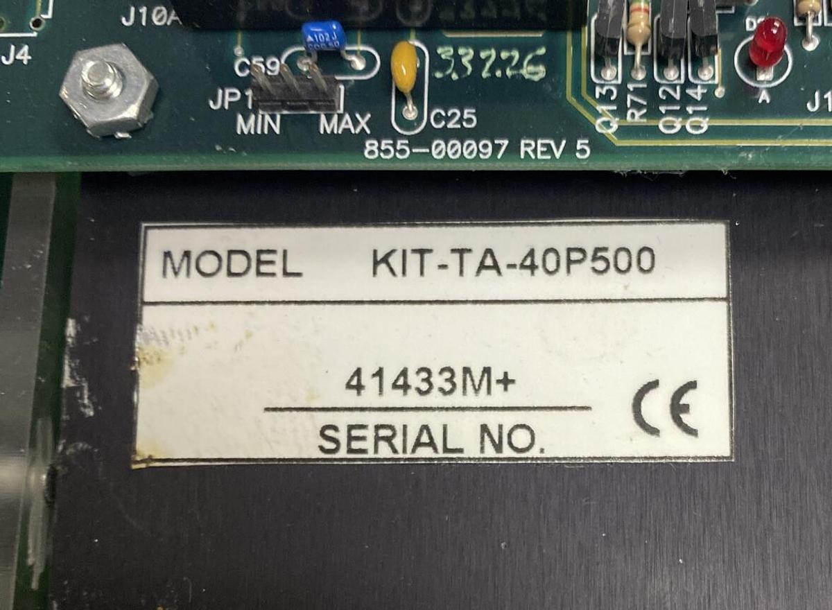 Used TA Ultrasonics,KIT-TA-40P500,Ultrasonic Welding Power Supply