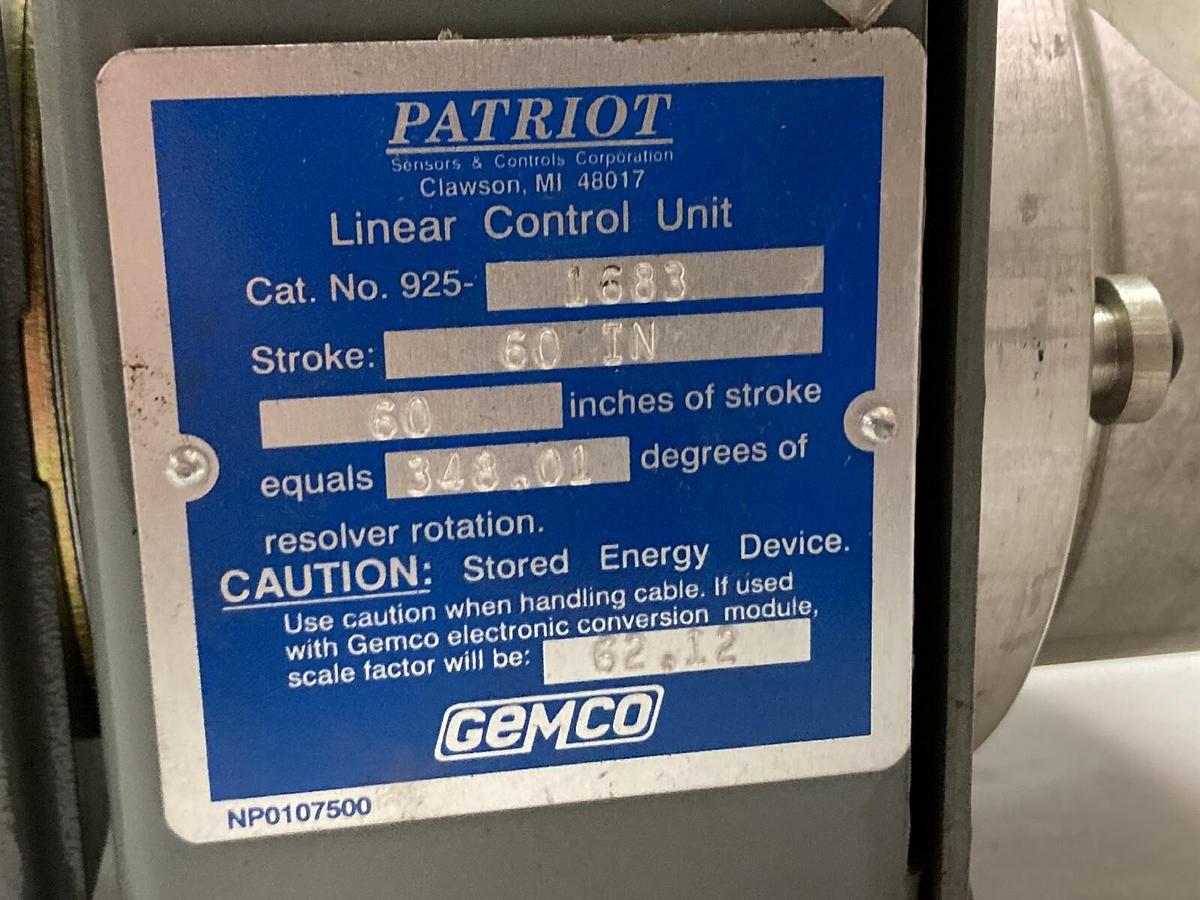 Patriot,925-1683,Linear Control Unit 60 Inch Stroke