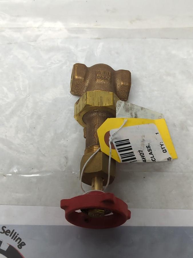 MILWAUKEE VALVE,1182-3/8,GATE VALVE 3/8 INCH 1000WOG 3000SWP NOS