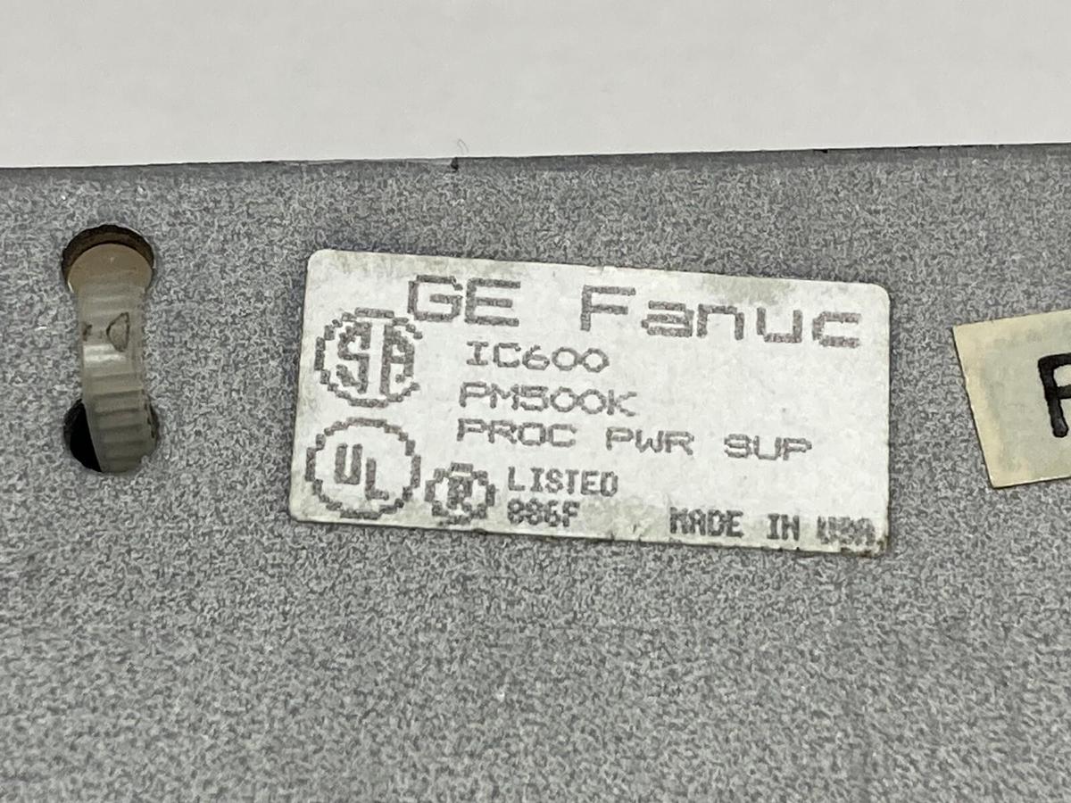 Used GE Fanuc,IC600PM500K,Power Supply Module