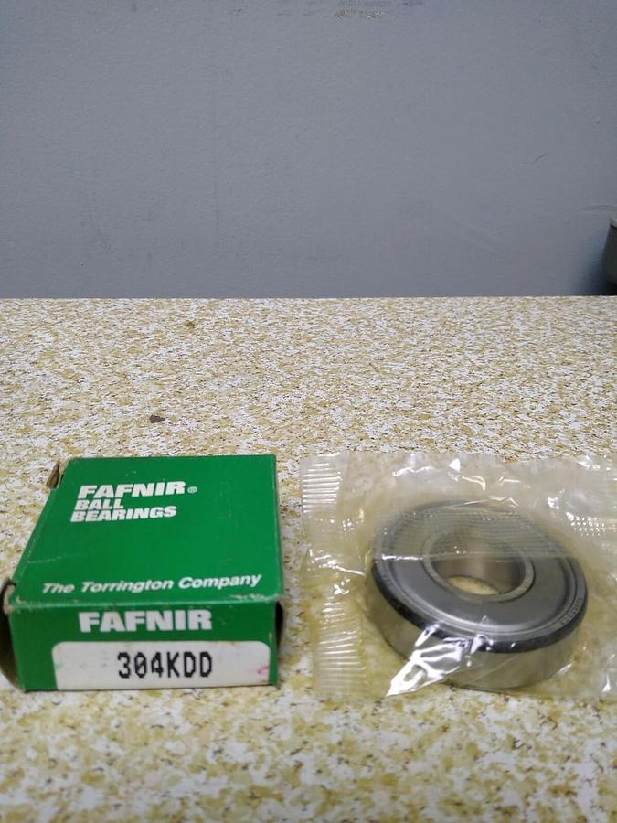 Used Fafnir,304KDD,Deep Groove Ball Bearing Double Shielded NOS