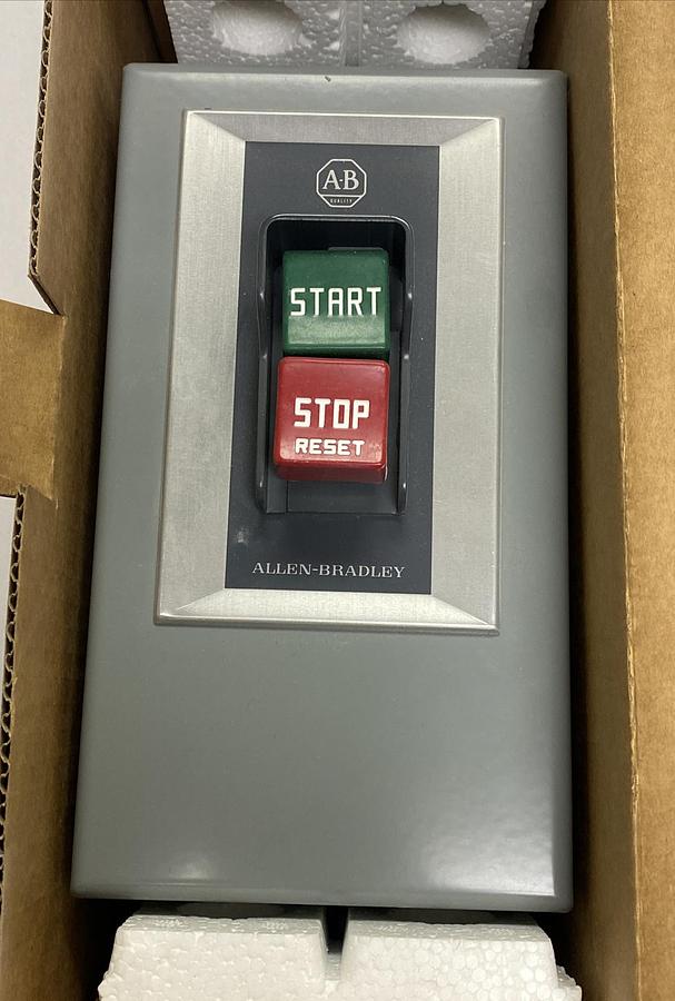 Used ALLEN BRADLEY,609U-BJB,SER K MANUAL STARTER NEW