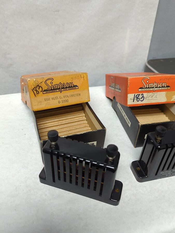SIMPSON,183,MULTIPLIER RANGE 100V LOT OF 2 NOS