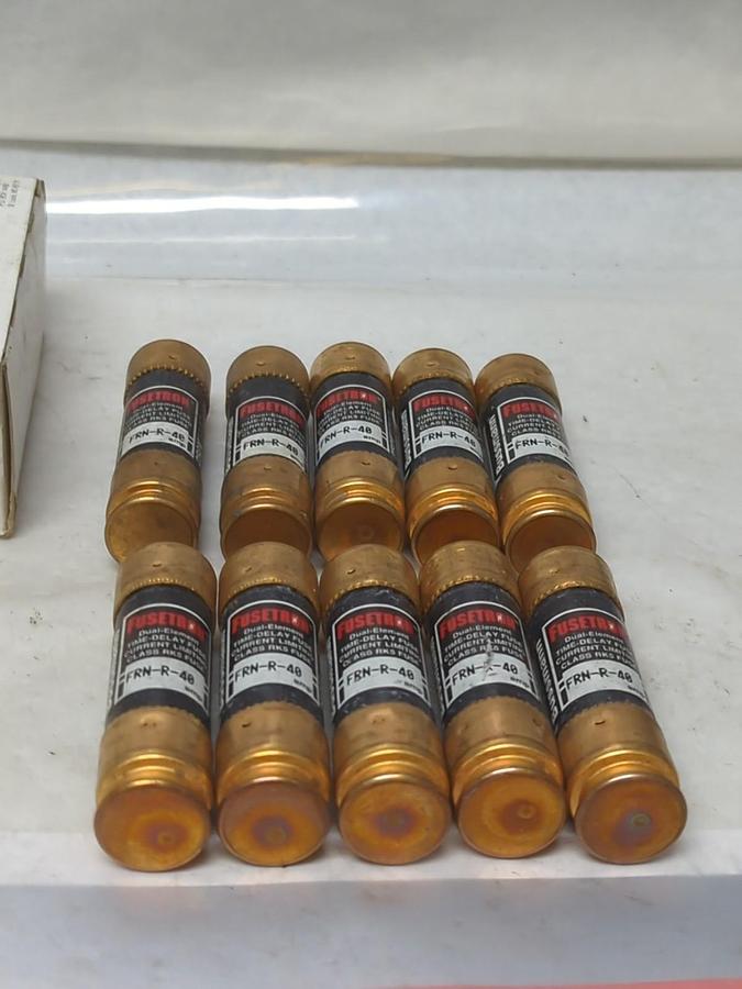 COOPER BUSSMANN,FRN-R-40,FUSETRON 40 AMP FUSES BOX OF 10 NOS