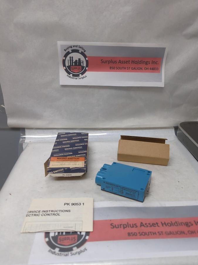 HONEYWELL-MICROSWITCH,FE-MLS12R-G20A,PHOTOELECTRIC SENSOR NOS