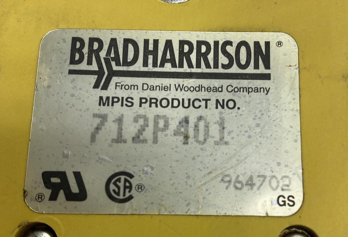 Used Brad Harrison,712P401,Multi-Port Interconnect System