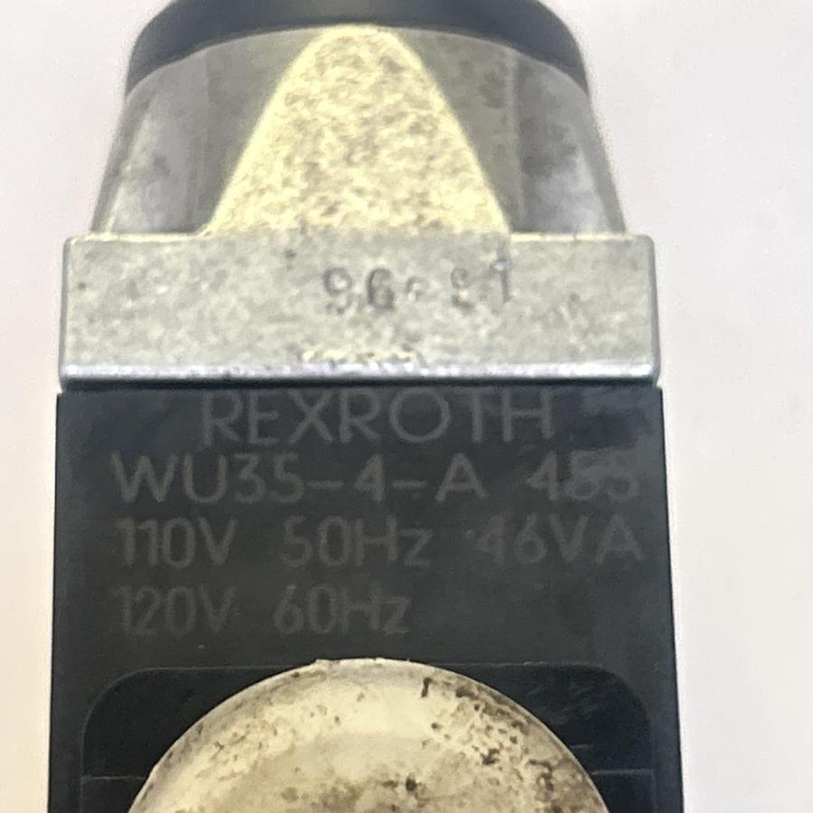 Used REXROTH,WU35-4-A,SOLENOID VALVE COIL 110/120V