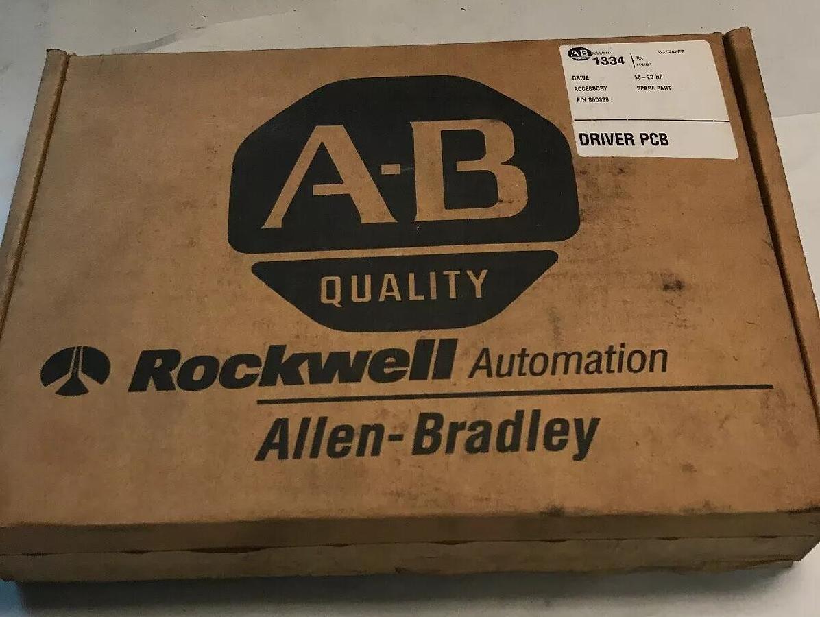 Used Allen Bradley,S50399,Driver Board In Sealed Plastic 15-20HP