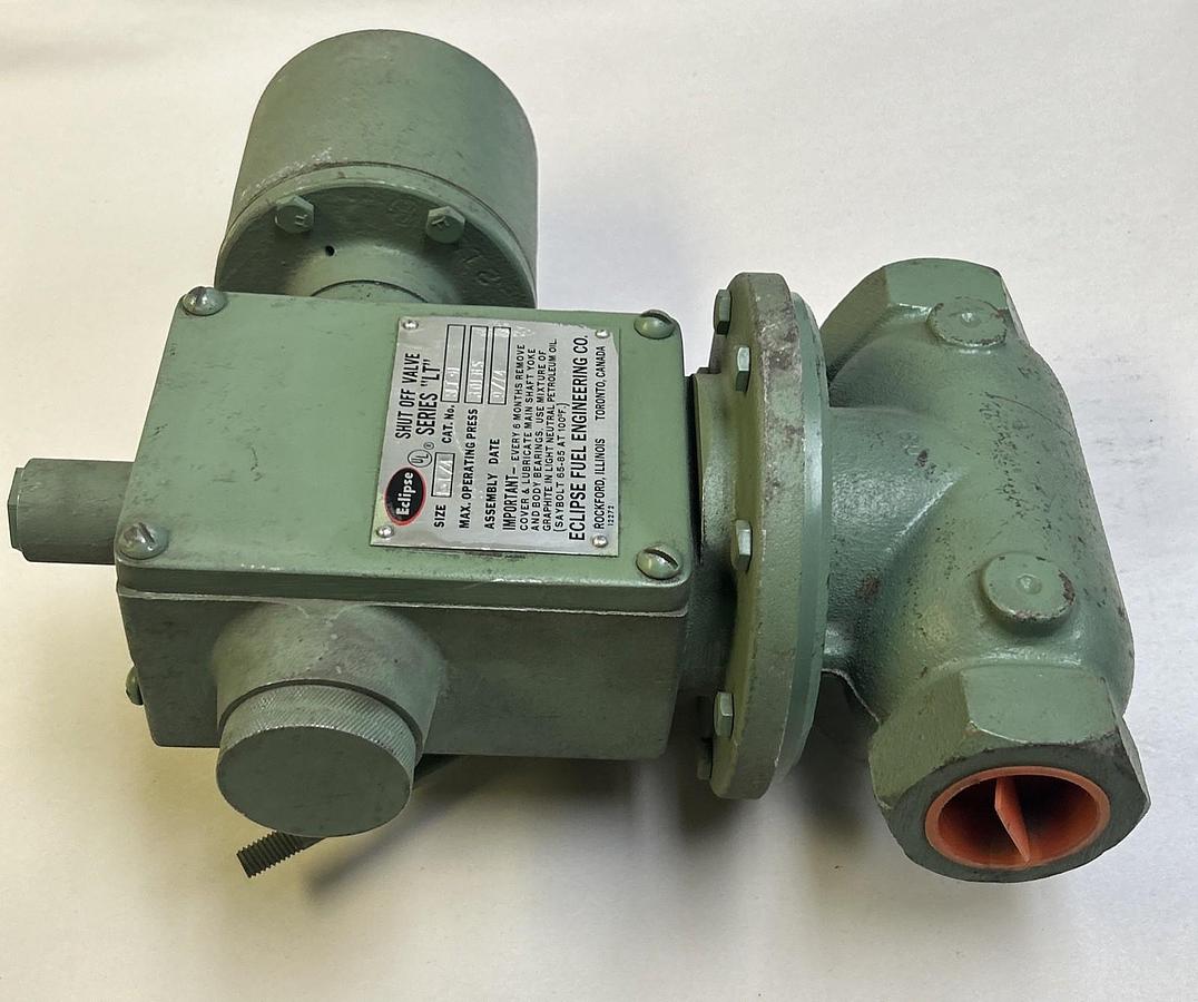 Used ECLIPSE,5LT-H,SHUT OFF VALVE 1-1/4 INCH