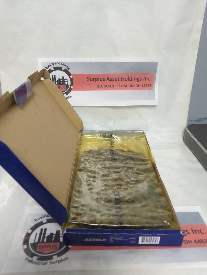 RENOLD,40A1X10FT,RIVETED ROLLER CHAIN 40X10FT NOS