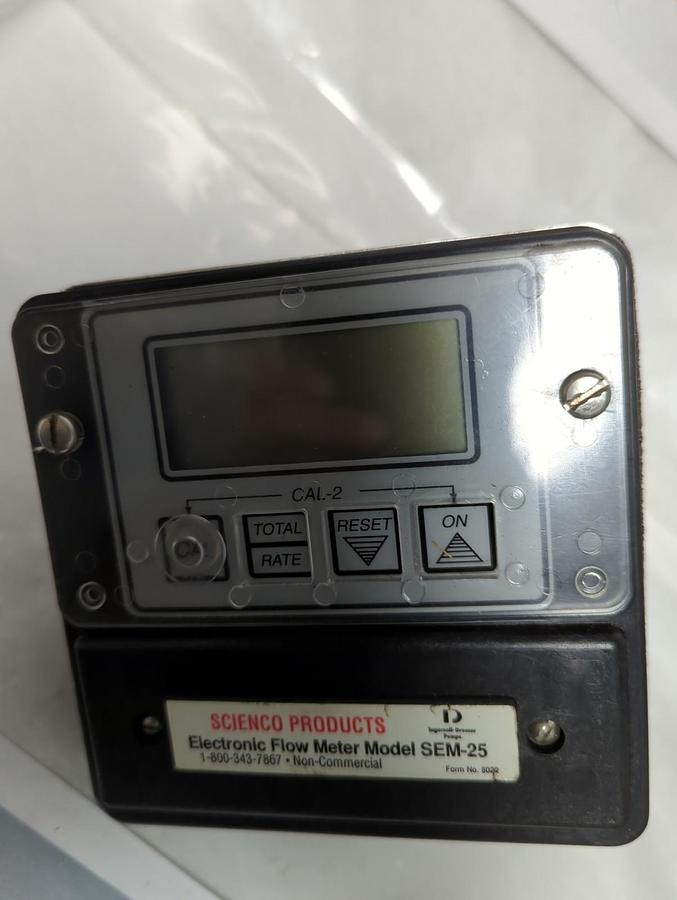 Used SCIENCO,SEM-25,ELECTRIC FLOW MOTOR PRE-OWNED