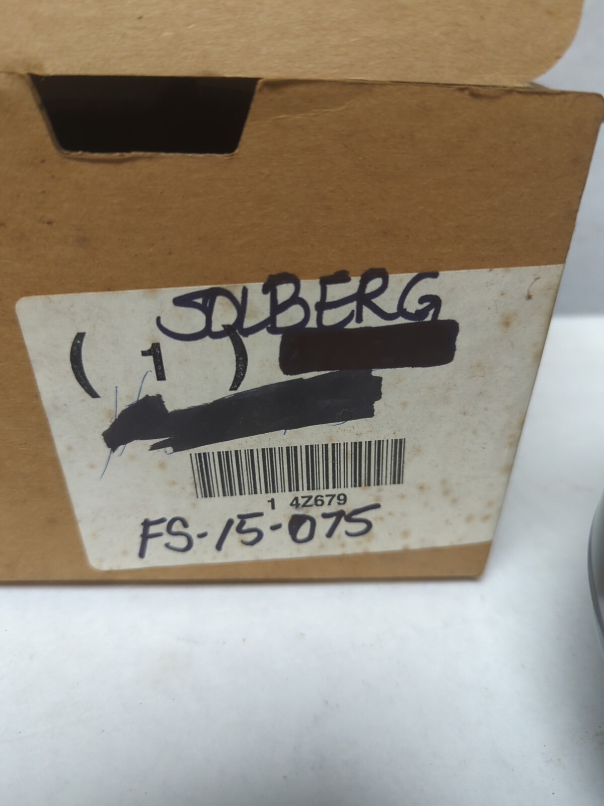SOLBERG,FS-15-075,FILTER SILENCER 3/4 INCH WITH FILTER NOS