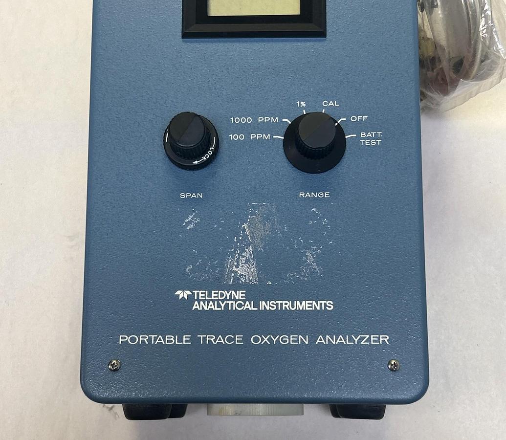 Used TELEDYNE,311D,PORTABLE TRACE OXYGEN ANALYZER