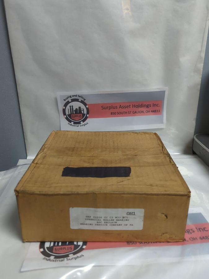 SKF,22226 CC.C3.W33,SPHERICAL ROLLER BEARING NOS