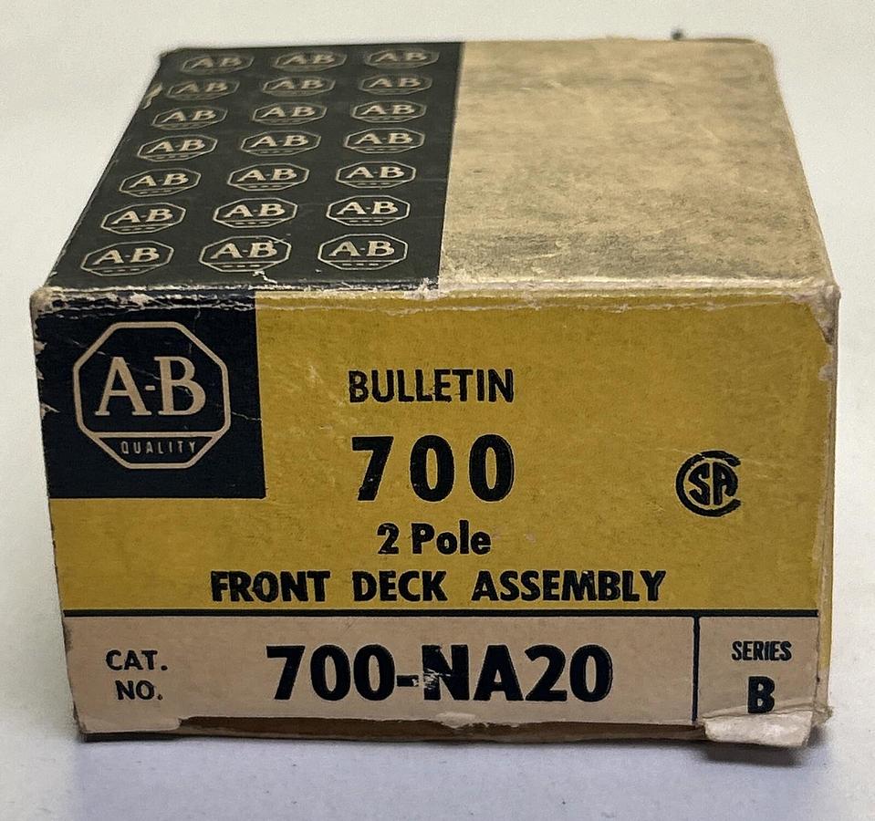ALLEN BRADLEY,700-NA20,CONTACTOR RELAY NOS