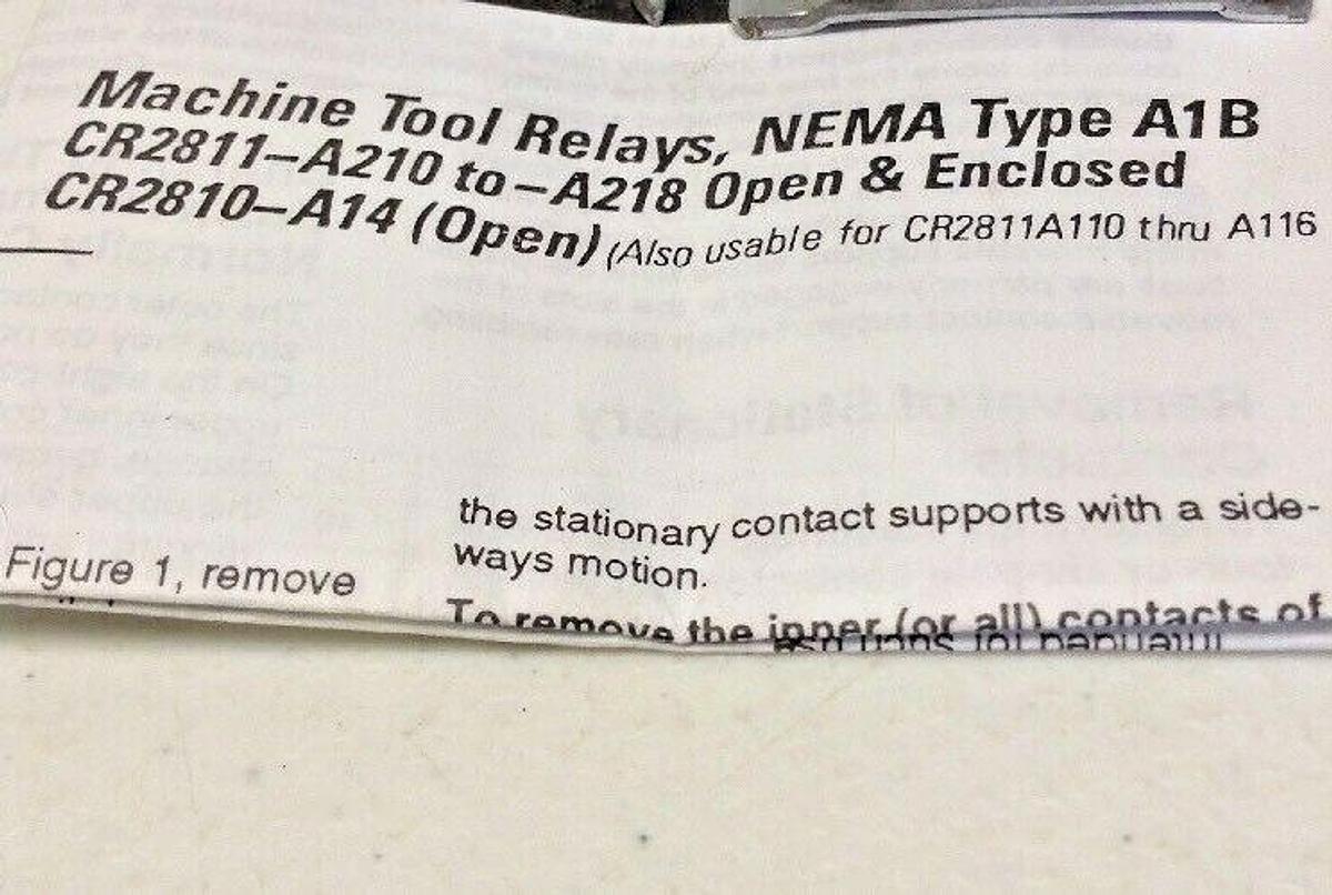 GE,CR2810A11AT2,Machine Tool Relay 115V Coil