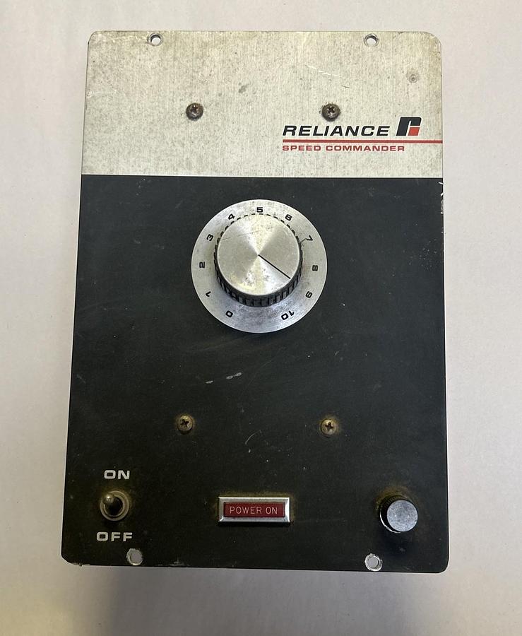 Used RELIANCE,800804-1R,SPEED COMMANDER CONTROLLER