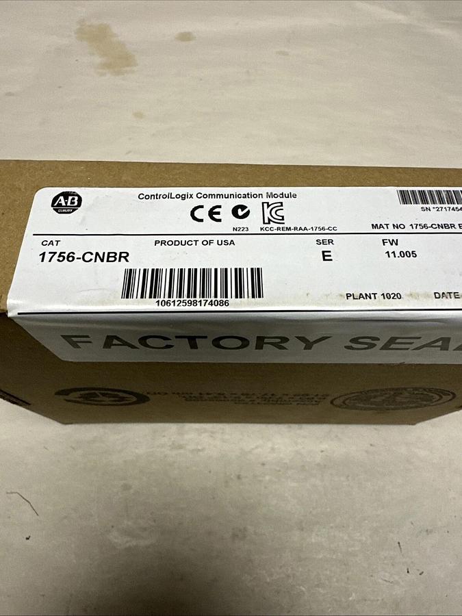 Allen-Bradley,1756-CNBR,ControlLogix Communication Module FACTORY SEALED
