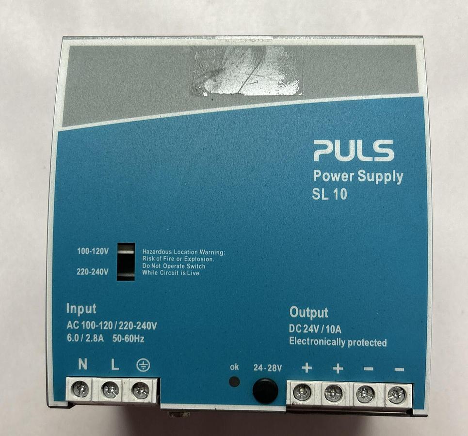 Used PULS,SL10.100,POWER SUPPLY 10A