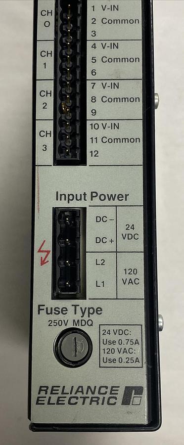 Used Reliance Electric,61C346,Analog Input Module Refurbished