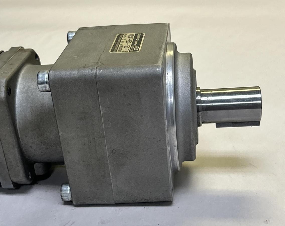 Used MITSUBISHI,HF-KP73,AC SERVO MOTOR W/ VRSF-25D-750-T3 REDUCER