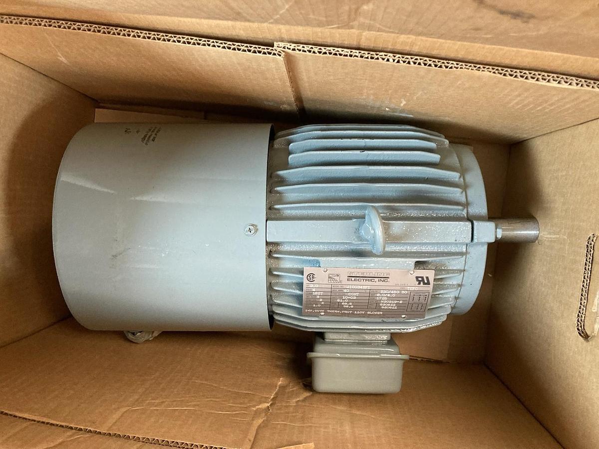 Sterling Electric,JI0034BFI,3-Phase Brake Motor 3Hp Frame 182T 1725rpm