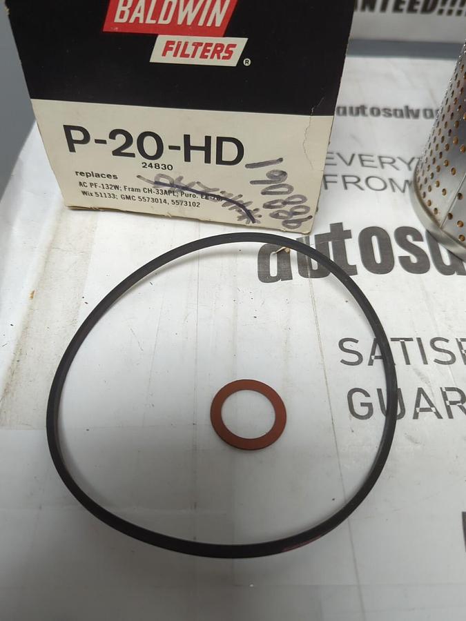 BALDWIN,P-20-HD,FITER ELEMENT NOS