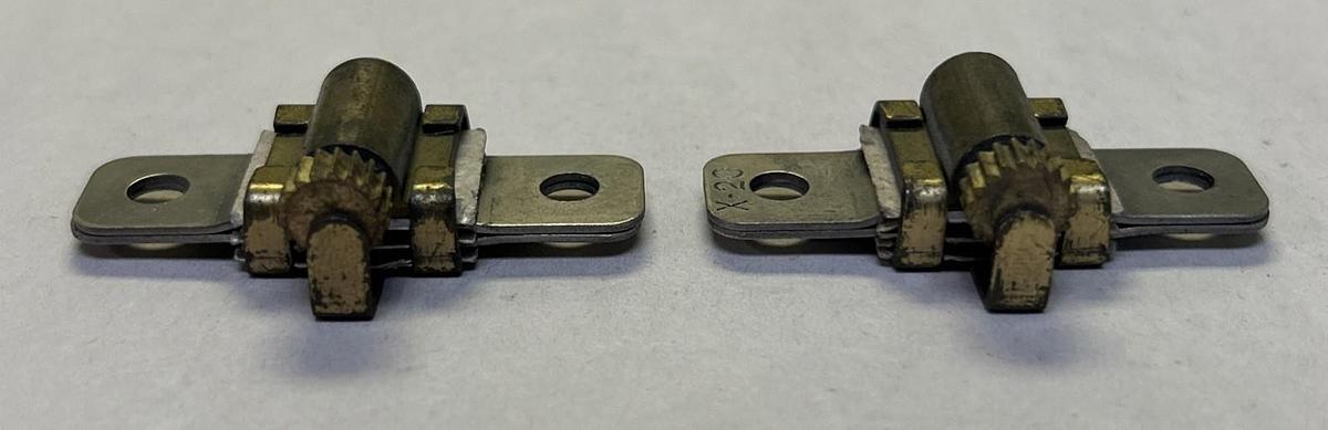 Used SQUARE D,B19.5,THERMAL OVERLOAD HEATER ELEMENT LOT OF 2
