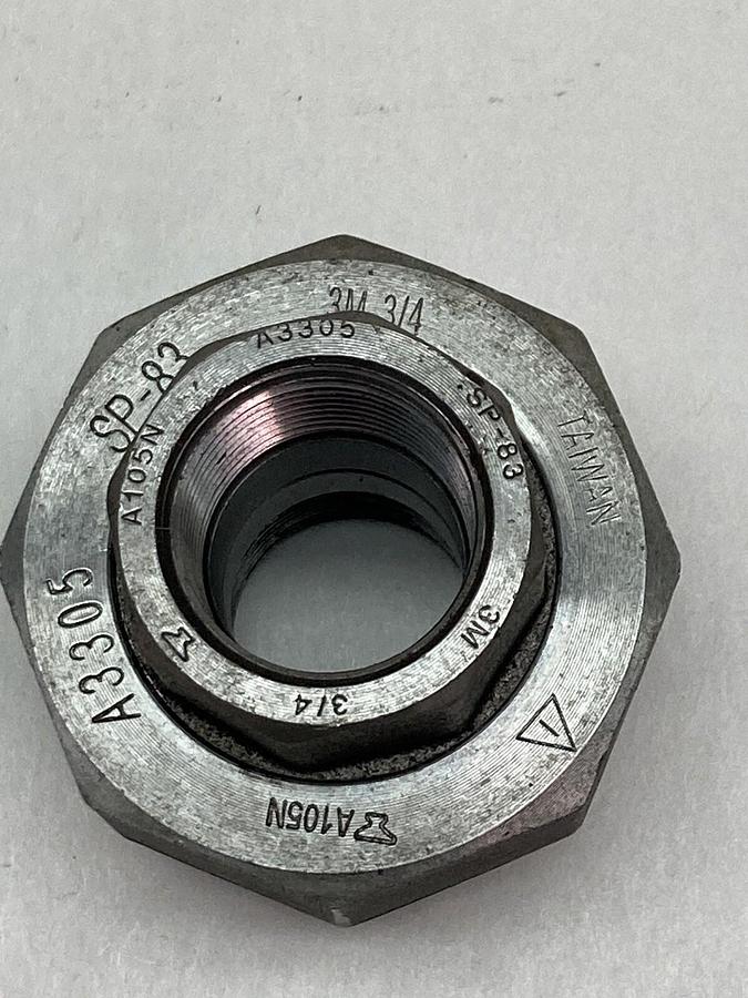 Steel Union,A105N SP-83,Coupler 3M 3/4 Inch