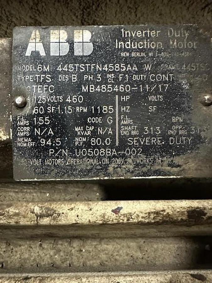 Used ABB HP125 445TSC
