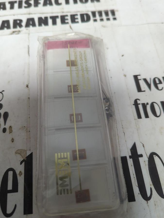 MICRO-MEASUREMENTS,EA-06-125EQ-120, PRECISION STRAIN GAUGES 5 PK NOS